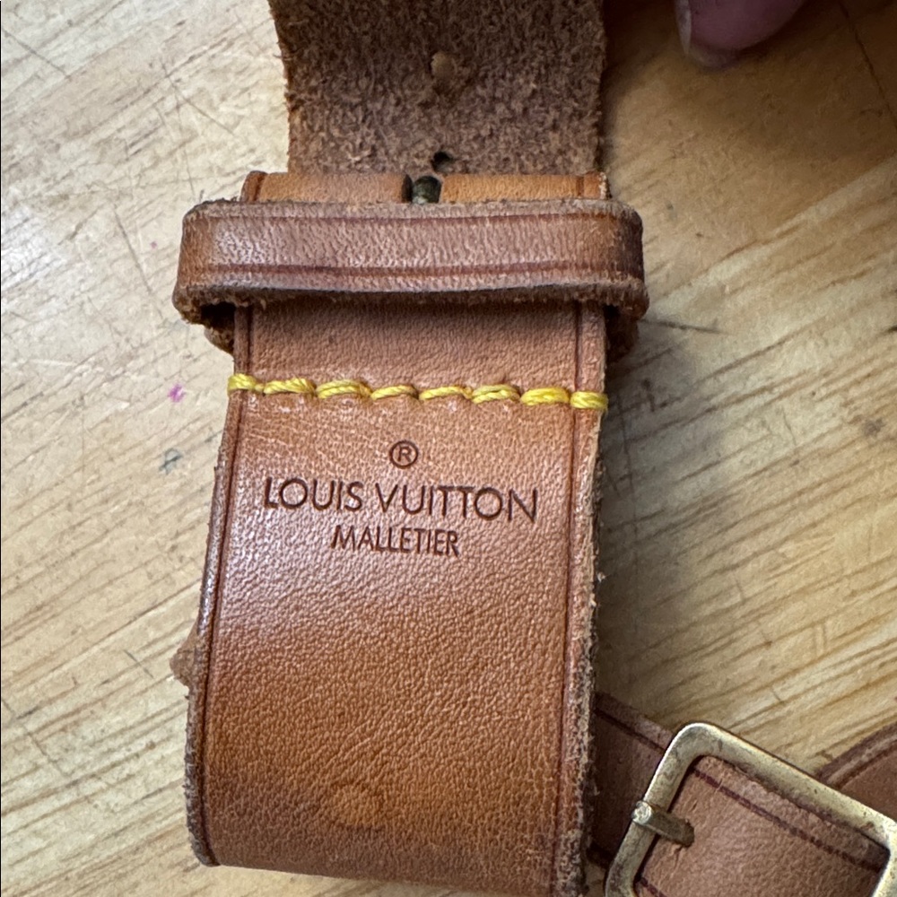 Louis Vuitton Brown Travel Bag Tag - Picture 3 of 4